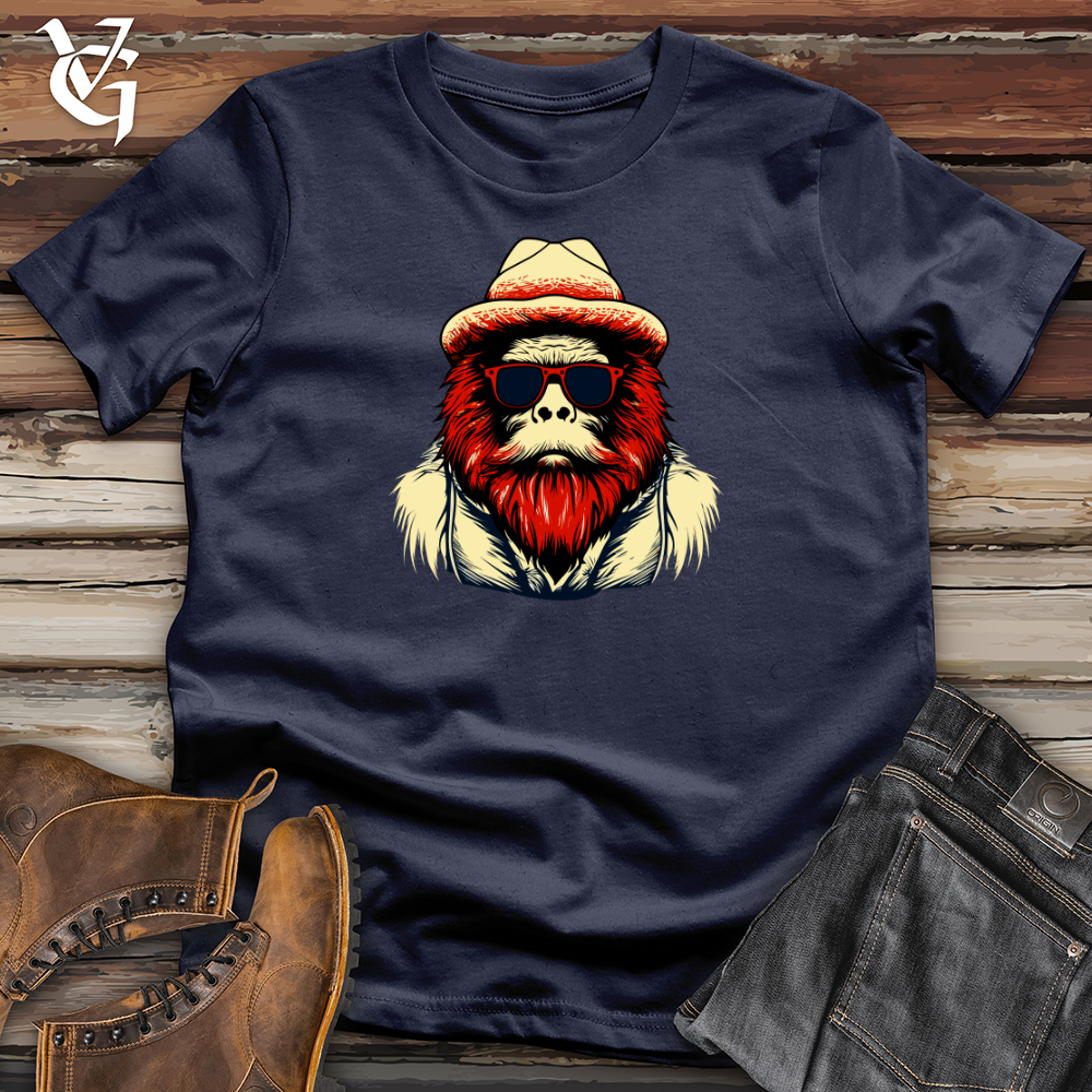 Viking Goods Retro Boss Yeti Softstyle Tee Navy / L
