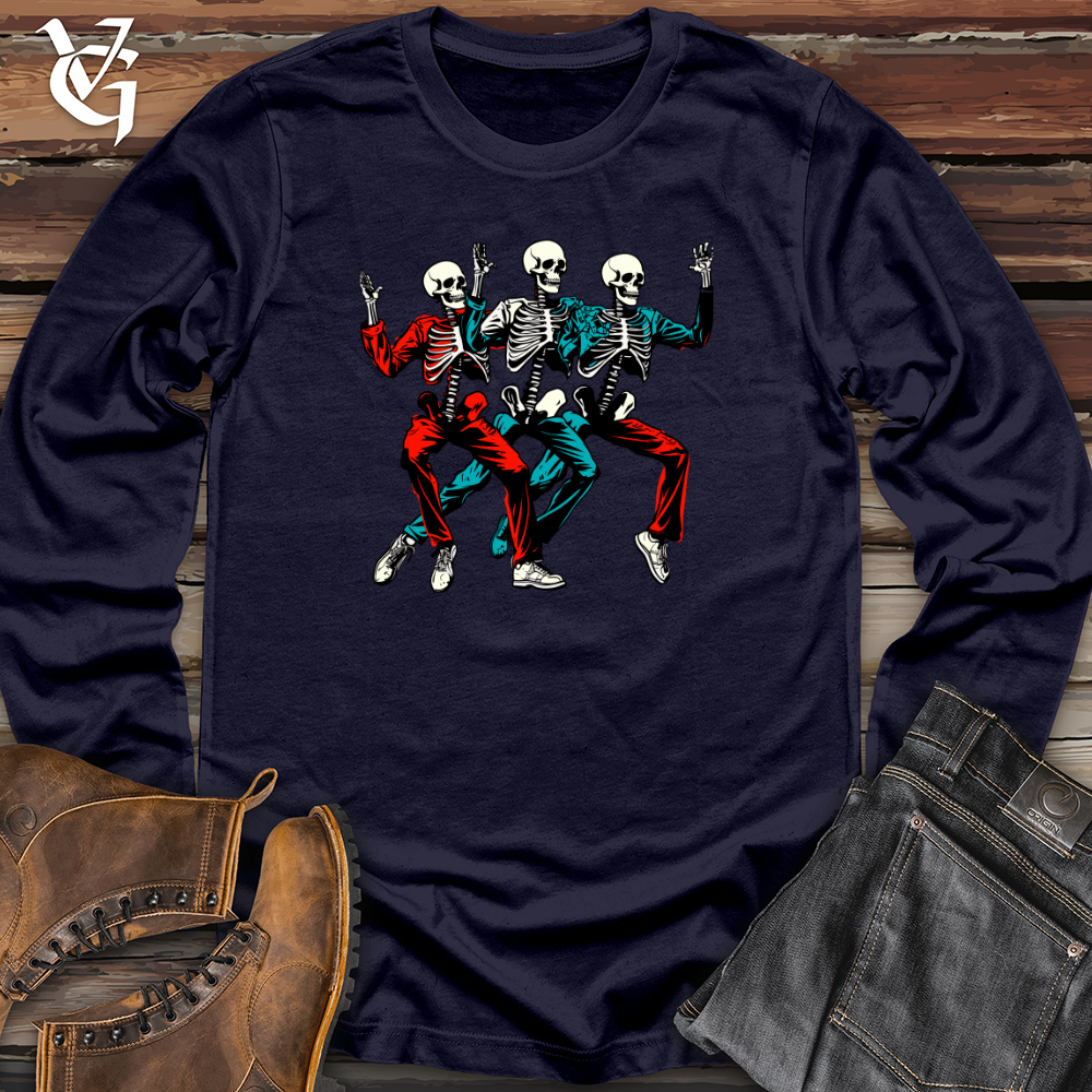 Viking Goods Retro Groove Fusion Long Sleeve Navy / L