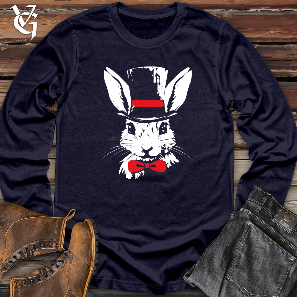 Viking Goods Retro Hare Elegance Long Sleeve Navy / L