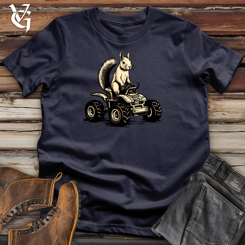 Viking Goods Retro Nut Rider Cotton Tee Navy / L