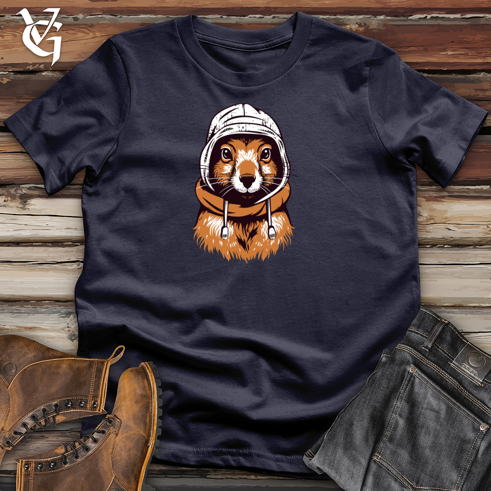 Viking Goods Retro Nutty Style Cotton Tee Navy / L