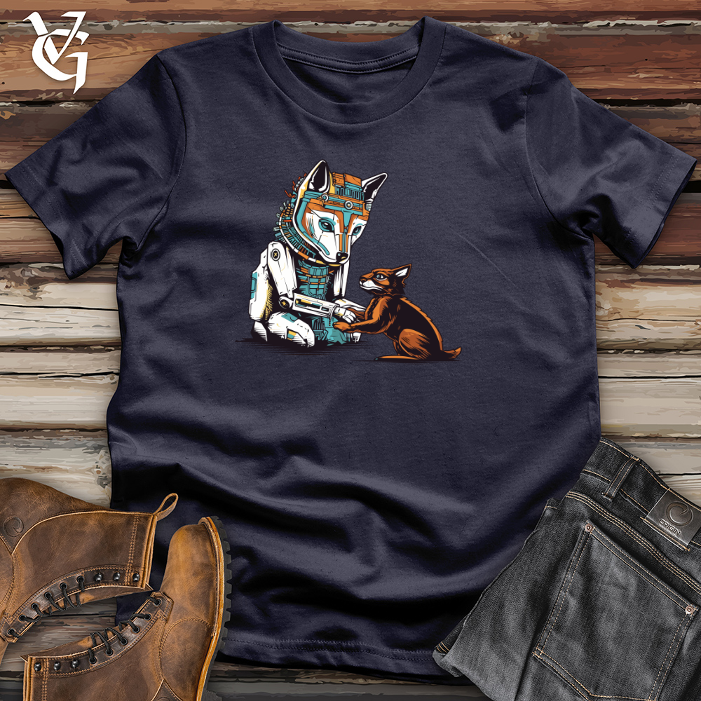 Viking Goods RoboFox Pal Cotton Tee Navy / L