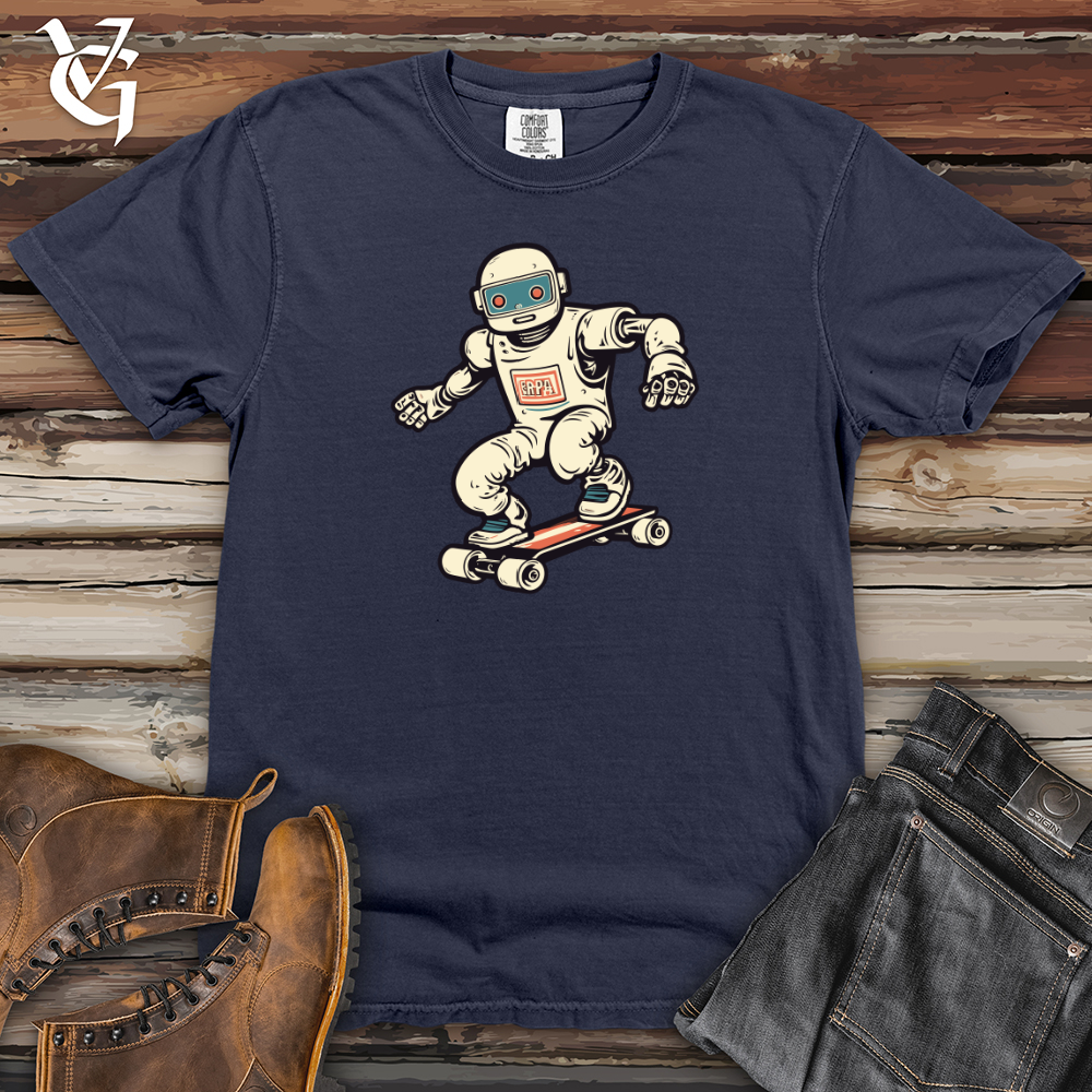 Viking Goods RoboSkater Heavy Cotton Comfort Colors Tee Navy / L