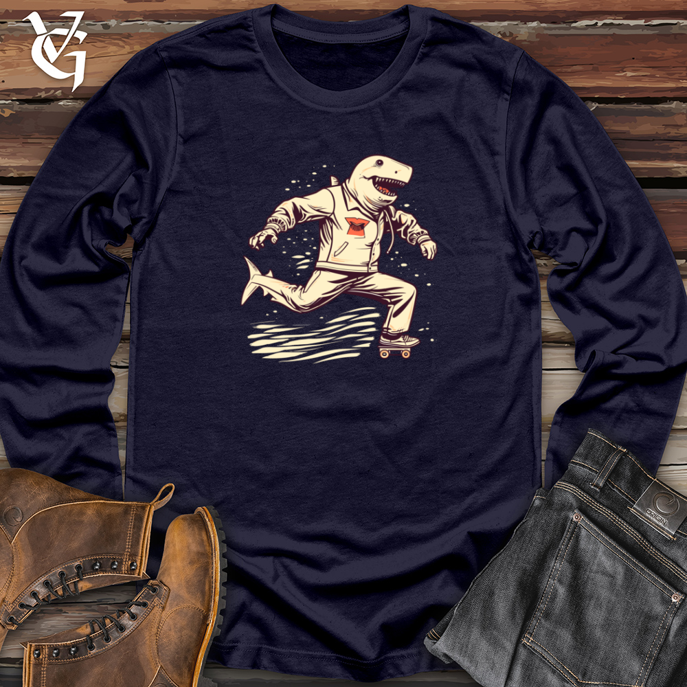 Viking Goods Roller Shark Revival Long Sleeve Navy / L