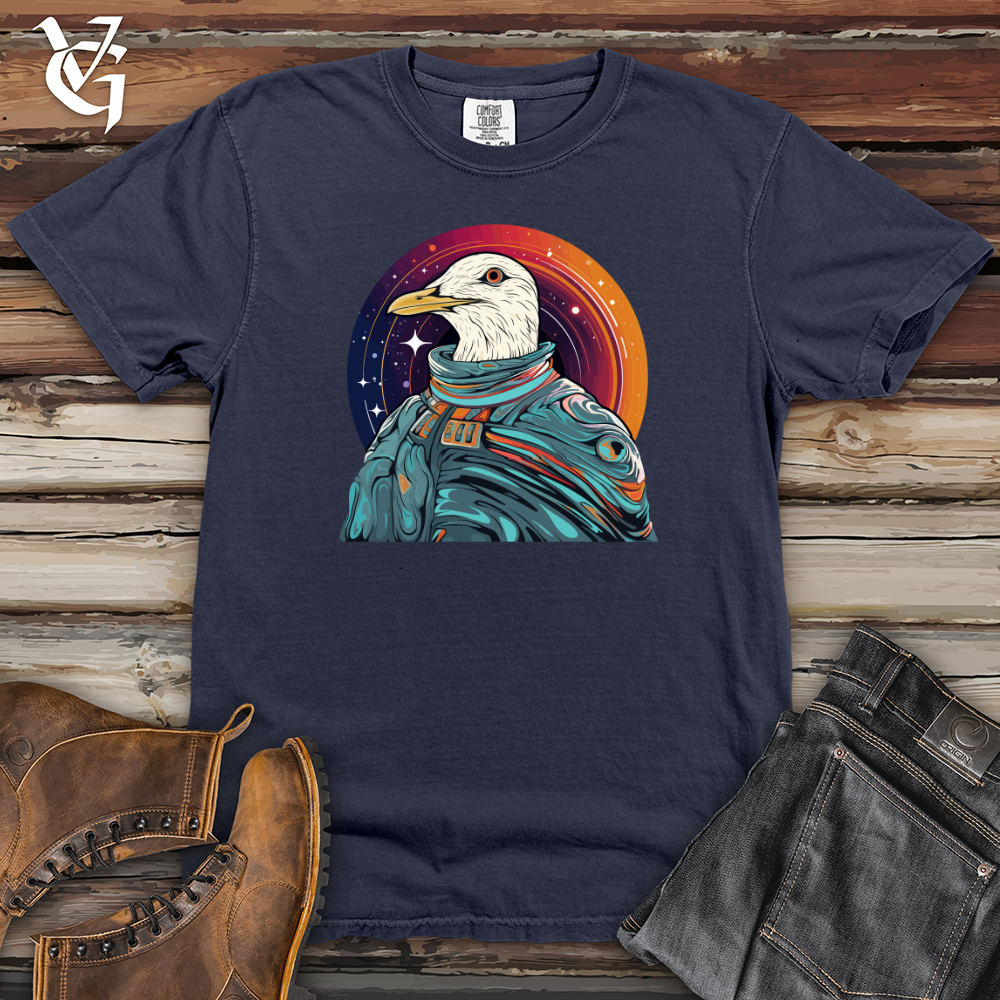 Viking Goods Sea Gull Astronaut Odyssey  Heavy Cotton Comfort Colors Tee Navy / L