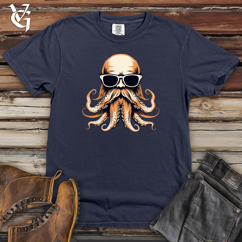 Viking Goods Shady Sea Beast Heavy Cotton Comfort Colors Tee Navy / L