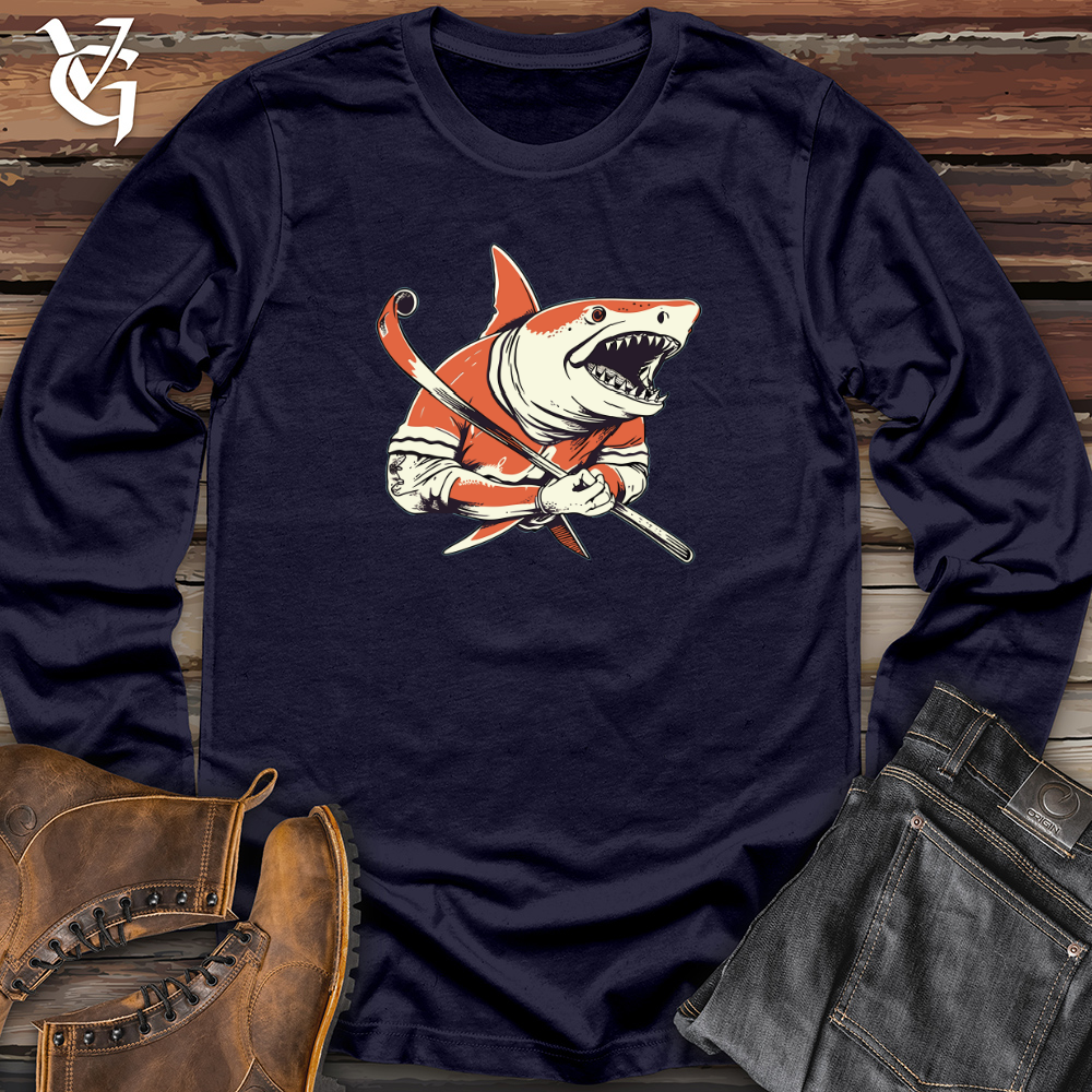 Viking Goods Sharkblade Slapshot Long Sleeve Navy / L