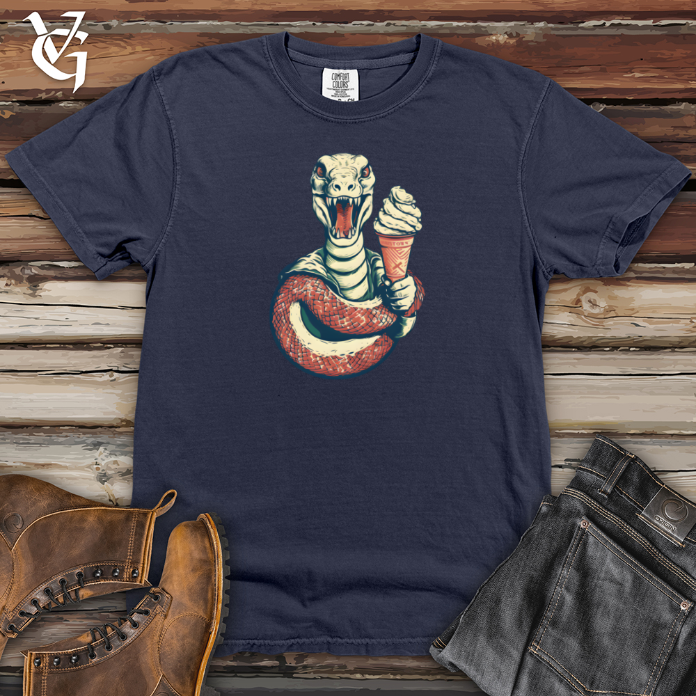 Viking Goods Slithery Sweet Balance. Heavy Cotton Comfort Colors Tee Navy / L