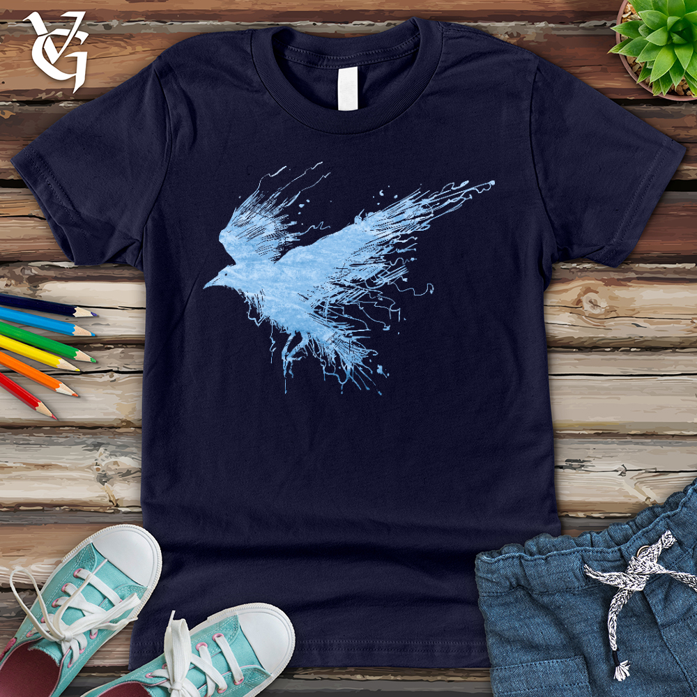 Viking Goods Smokey Winter Raven Youth Tee Navy / L