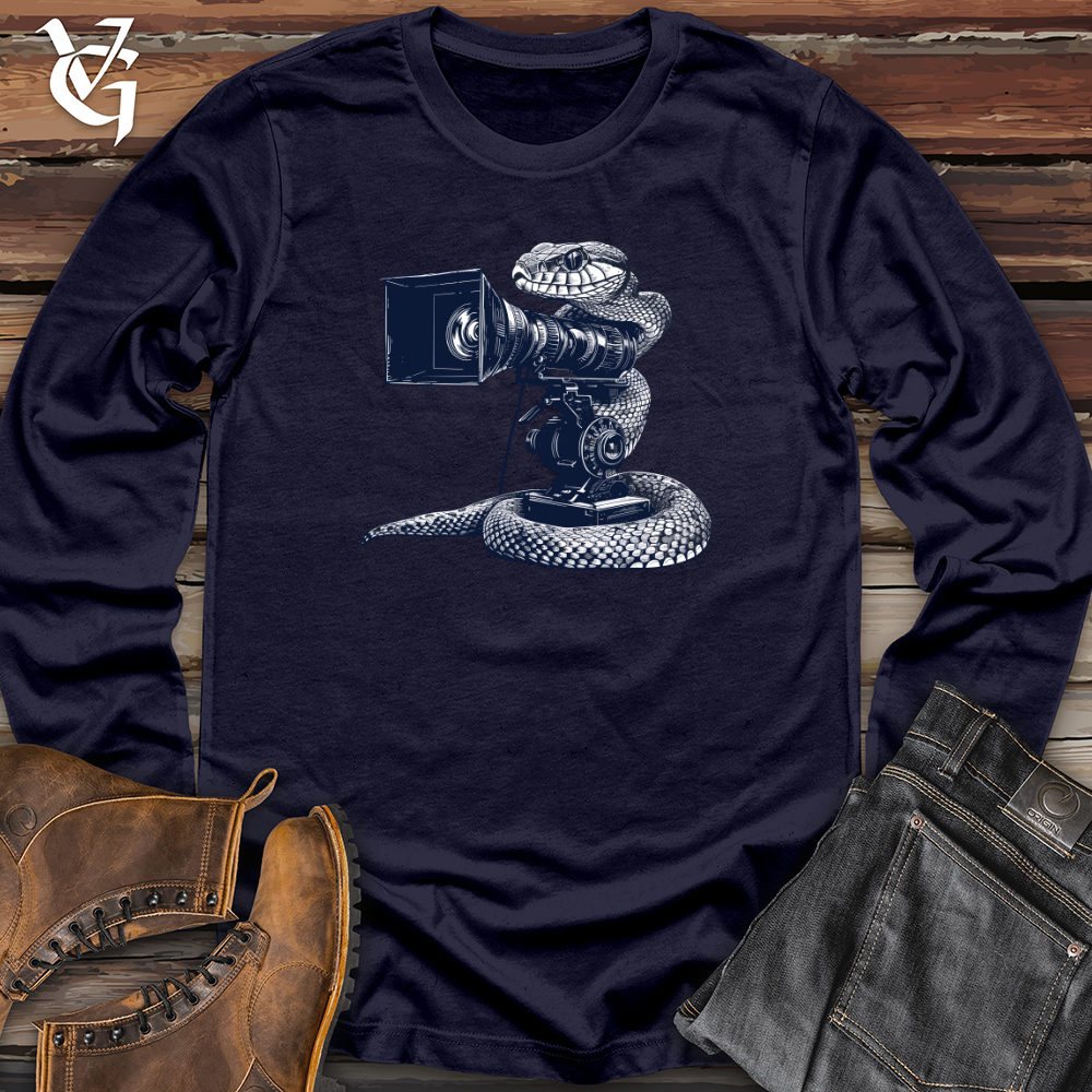 Viking Goods Snake Cinematic Shoot Long Sleeve Navy / L
