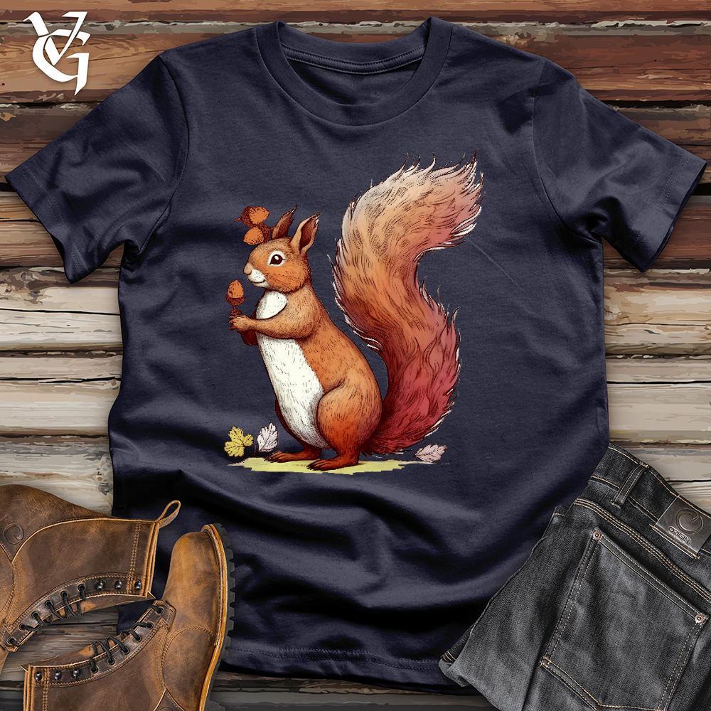 Viking Goods Squirrel Nuts Cotton Tee Navy / L