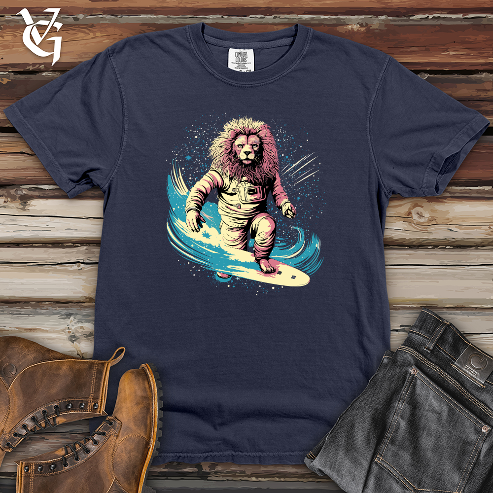 Viking Goods Stellar Surfer 02 Heavy Cotton Comfort Colors Tee Navy / L