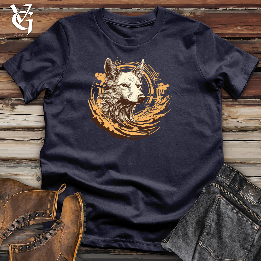 Viking Goods Stormy Desert Coyote Cotton Tee Navy / L