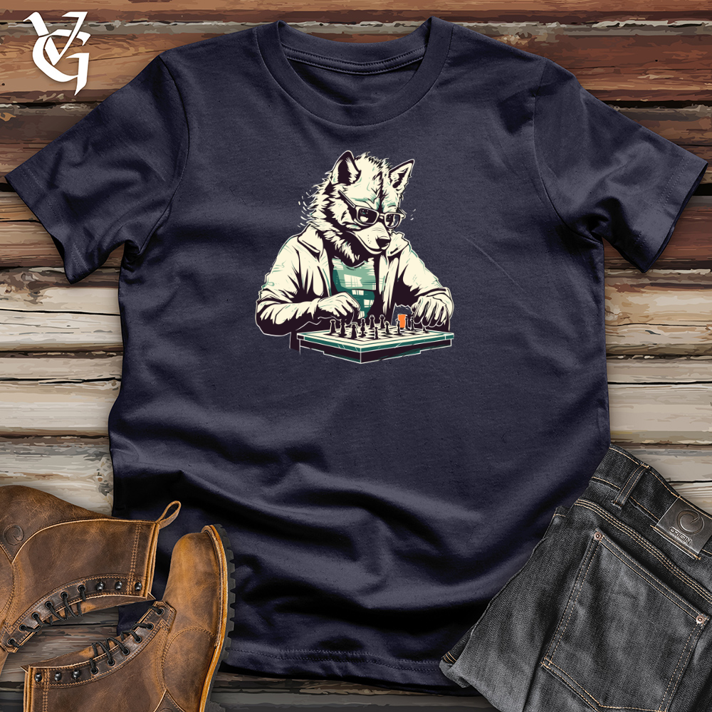 Viking Goods Strategic Lupine Gambit Cotton Tee Navy / L