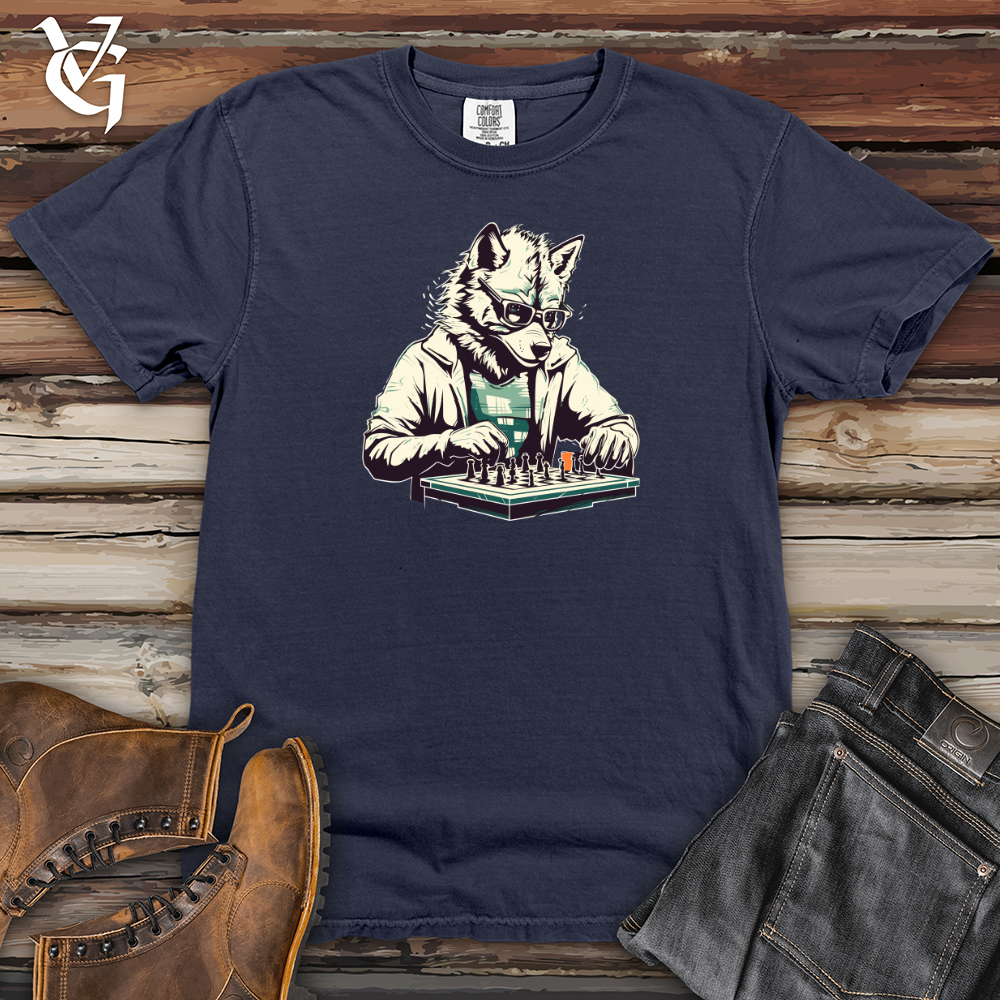 Viking Goods Strategic Lupine Gambit Heavy Cotton Comfort Colors Tee Navy / L