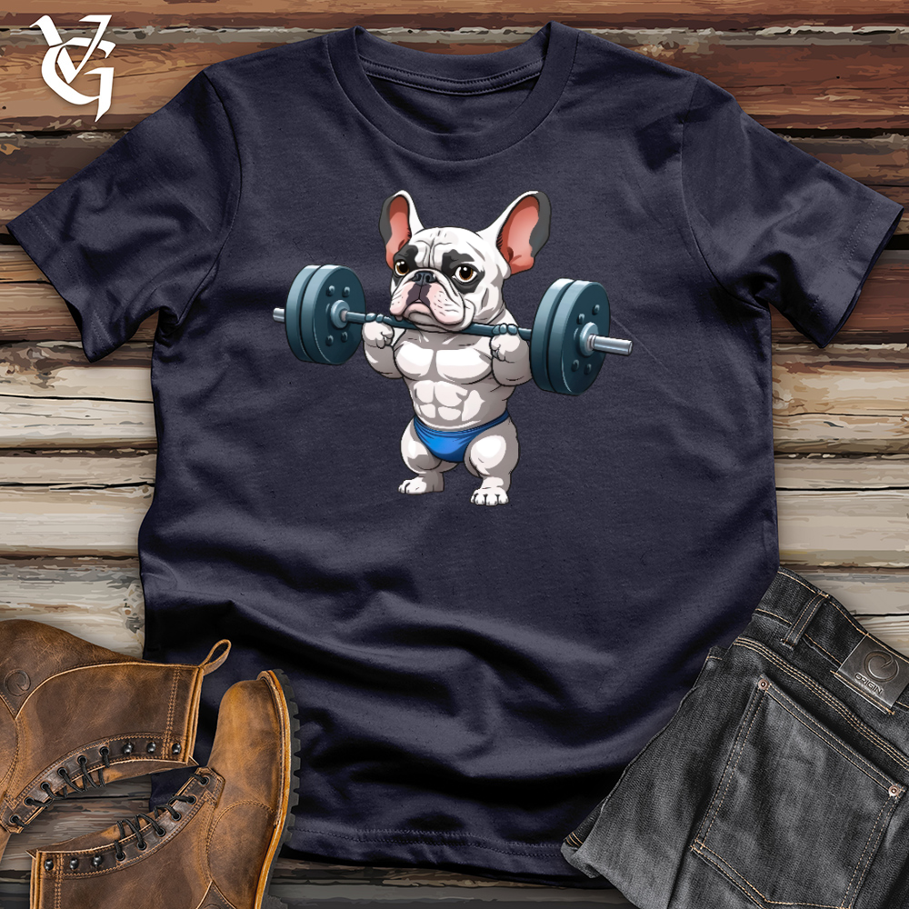 Viking Goods Strong Dog Cotton Tee Navy / L