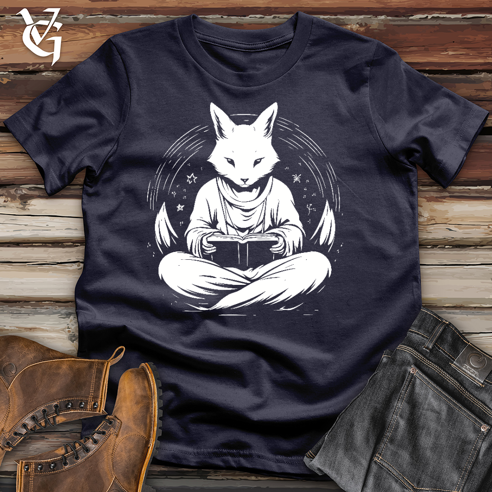 Viking Goods Studious Fox Cotton Tee Navy / L