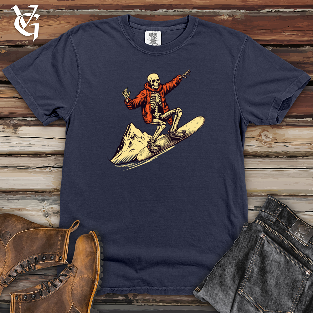 Viking Goods Surreal Slope Shredder Heavy Cotton Comfort Colors Tee Navy / L