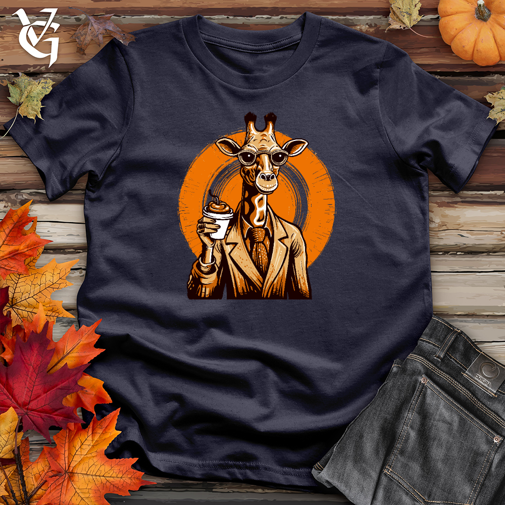 Viking Goods Tall Neck Sipper Cotton Tee Navy / L