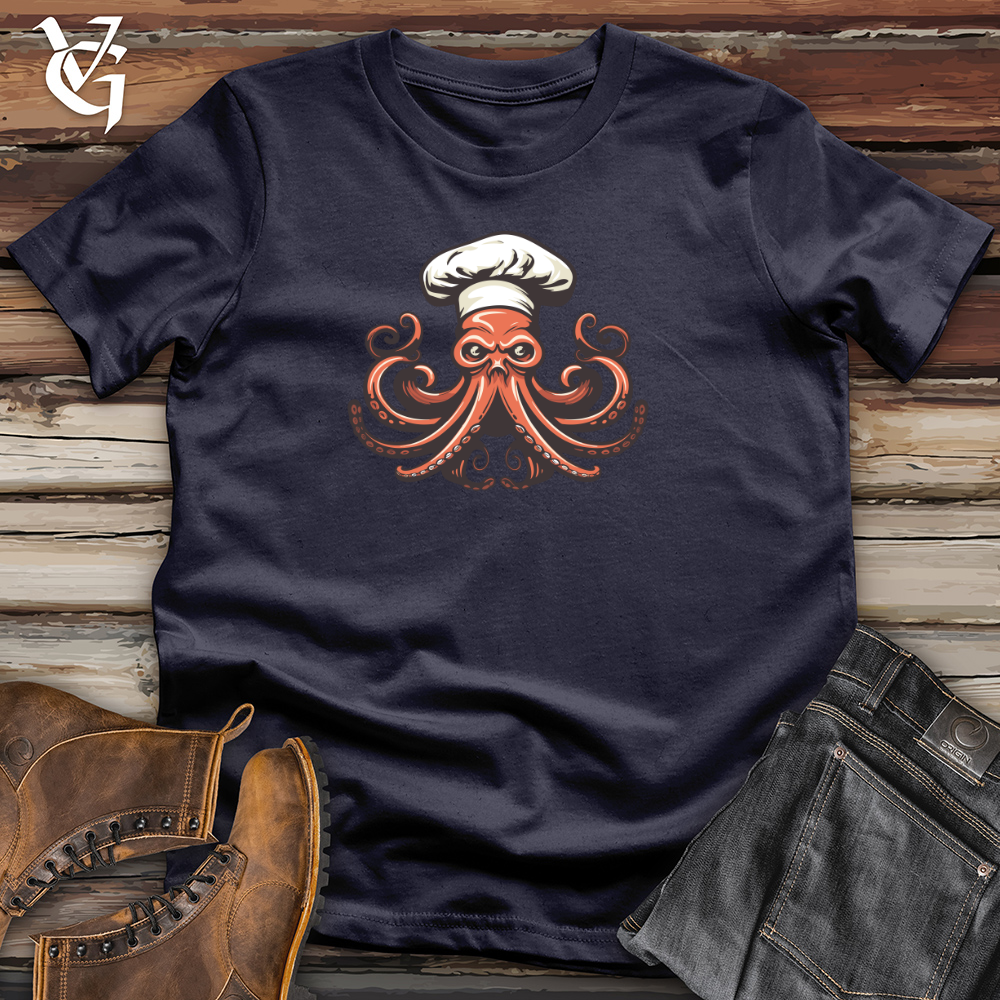 Viking Goods Tentaculinary Master Cotton Tee Navy / L