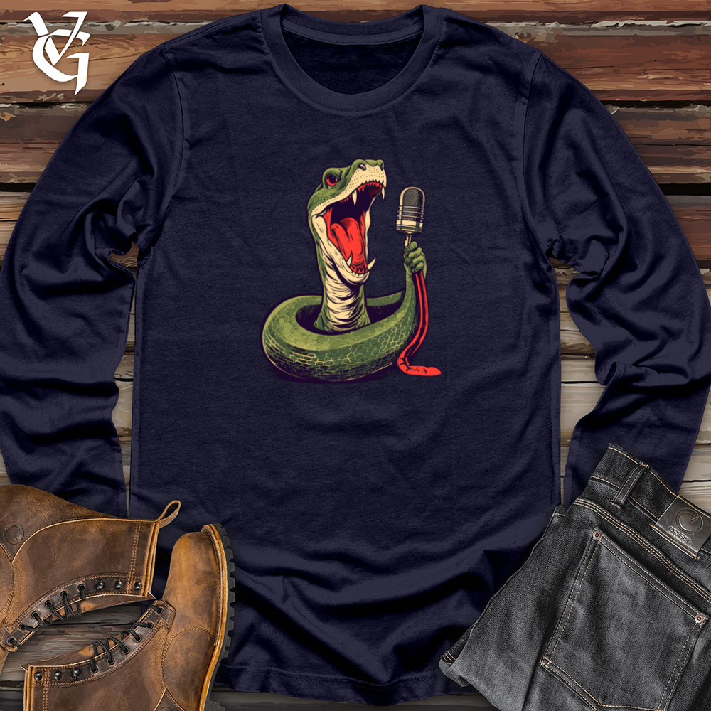 Viking Goods Venomous Chuckles Comedy Long Sleeve Navy / L