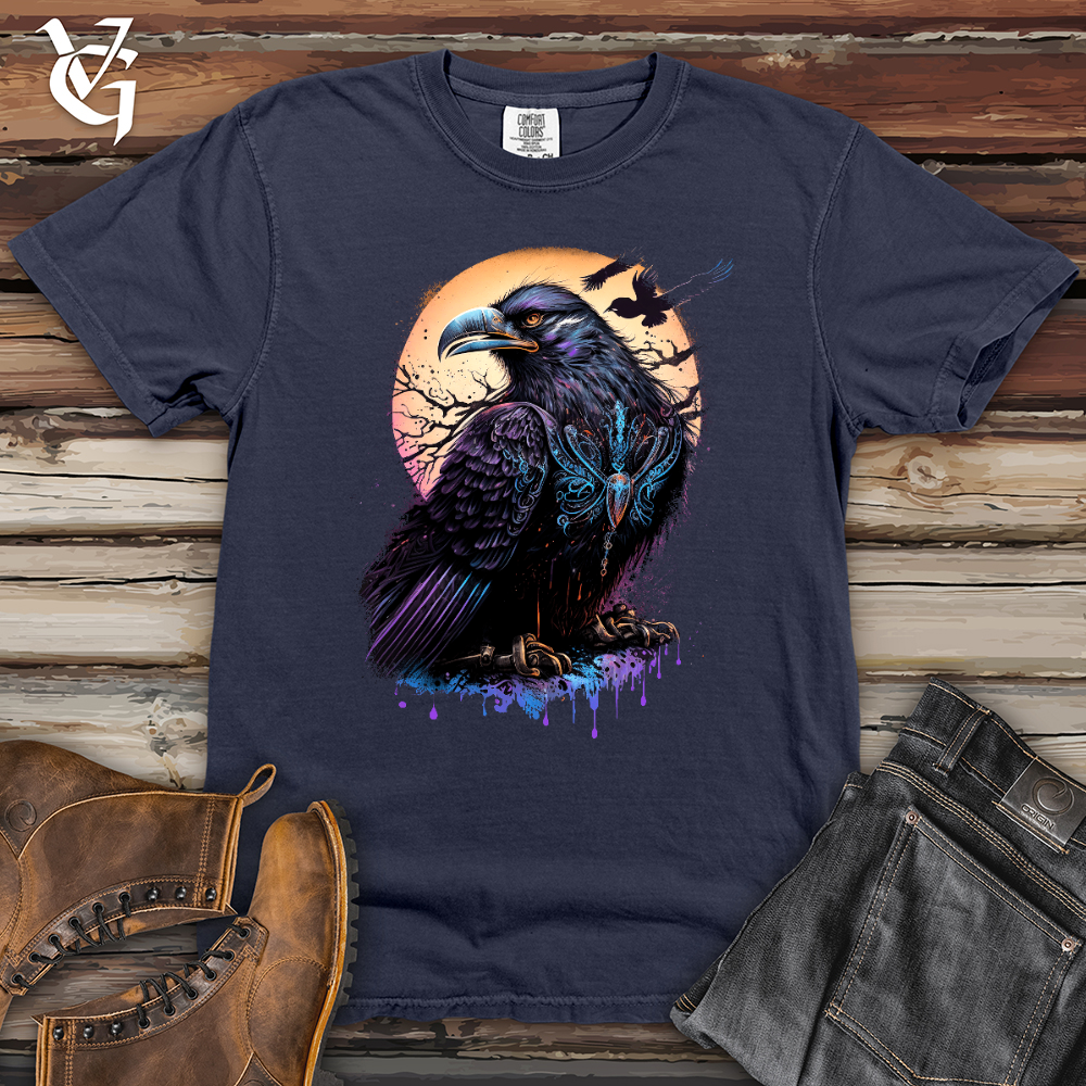 Viking Goods Viking Raven 02 Heavy Cotton Comfort Colors Tee Black / L