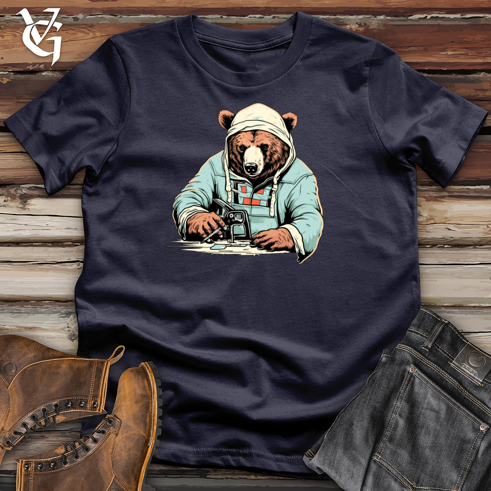 Viking Goods Vintage Builder Cotton Tee Navy / L