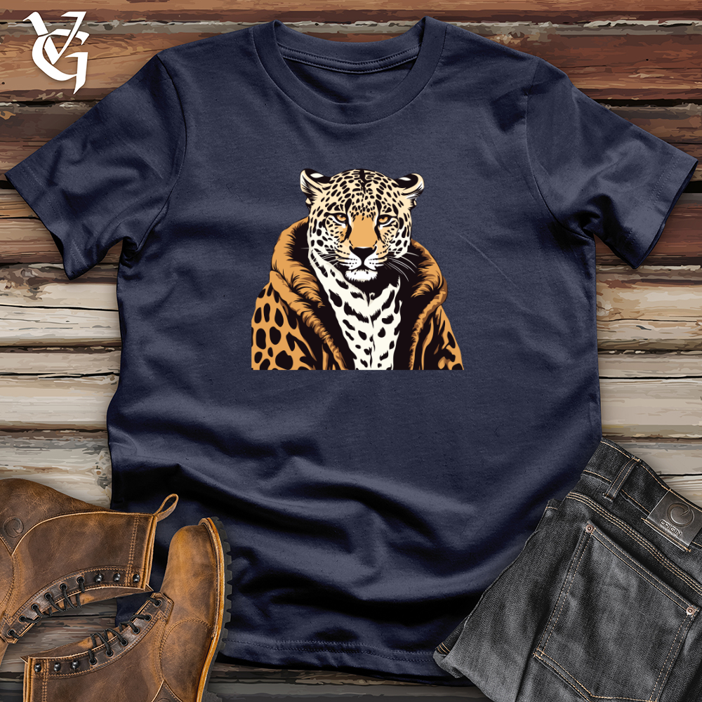 Viking Goods Vintage Fur Leopard Softstyle Tee Navy / L
