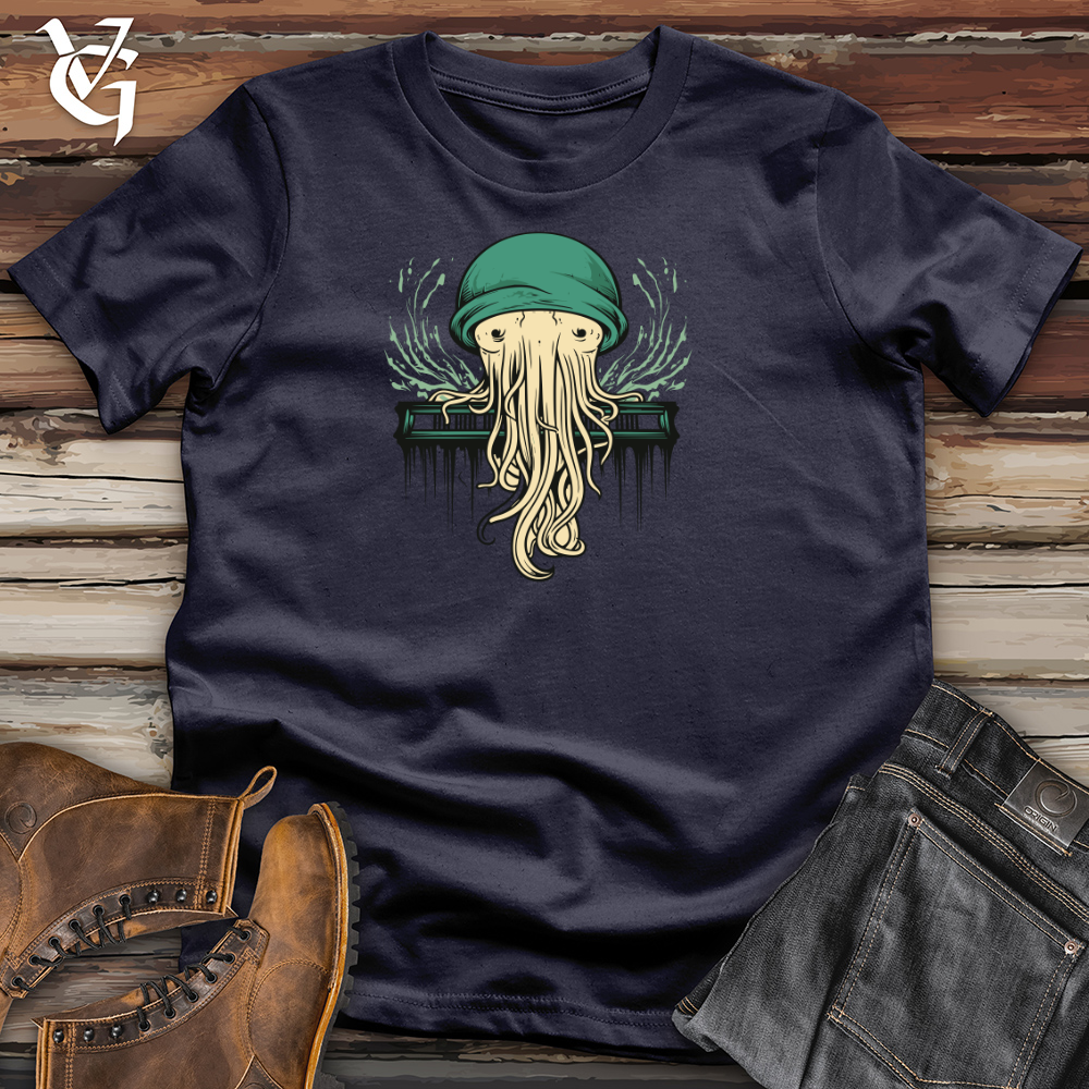 Viking Goods Vintage Groove Medusa Cotton Tee Navy / L