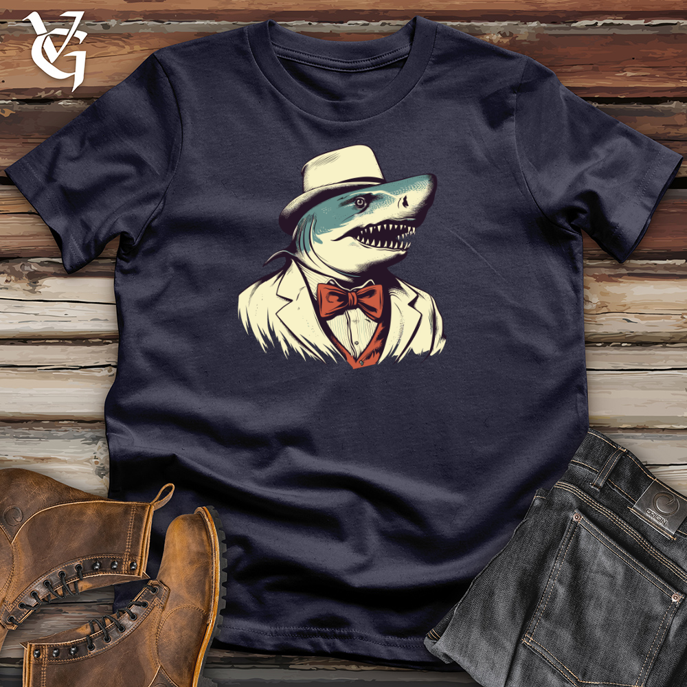 Viking Goods Vintage Sharkster Cotton Tee Navy / L