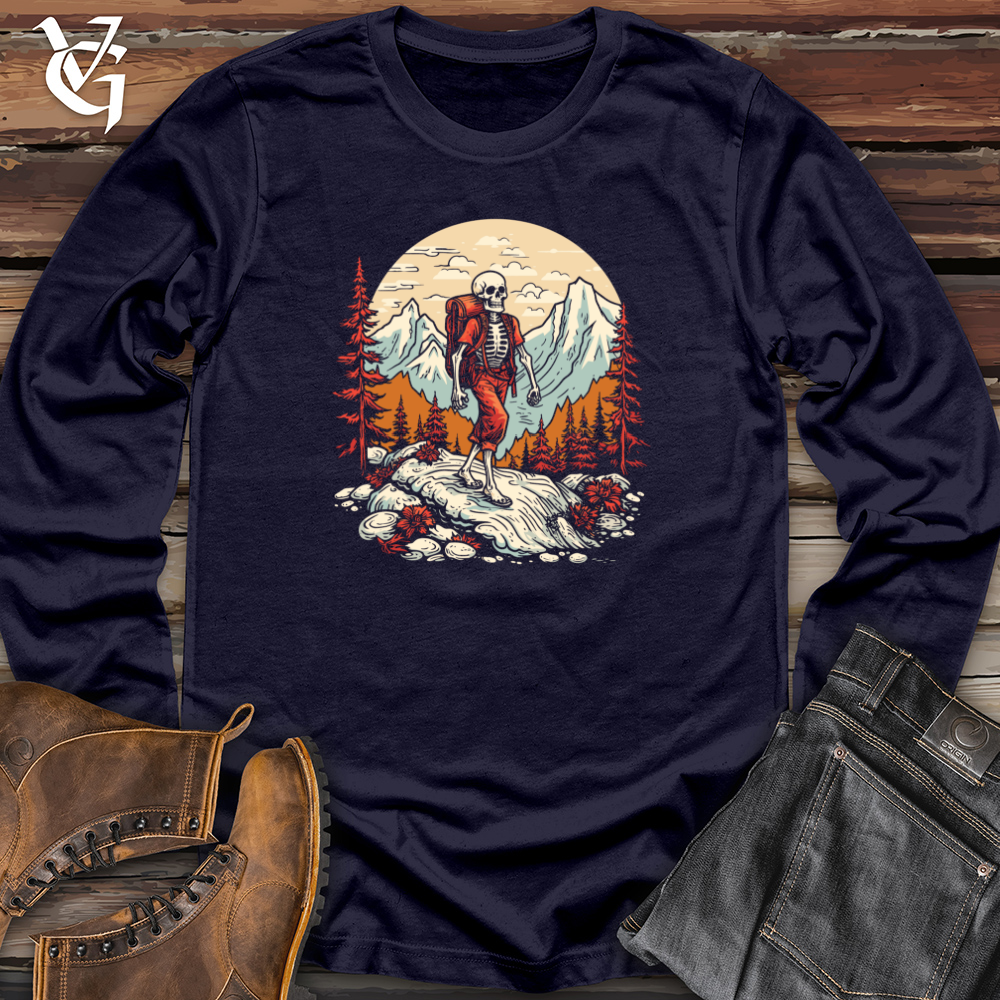 Viking Goods Vintage Snowbound Goofball Long Sleeve Navy / L