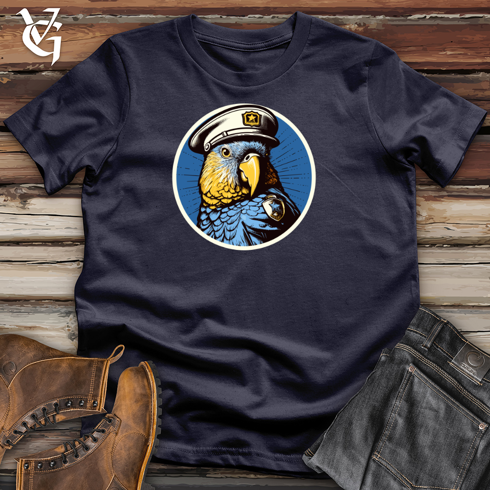 Viking Goods Winged Law Enforcer Cotton Tee Navy / L