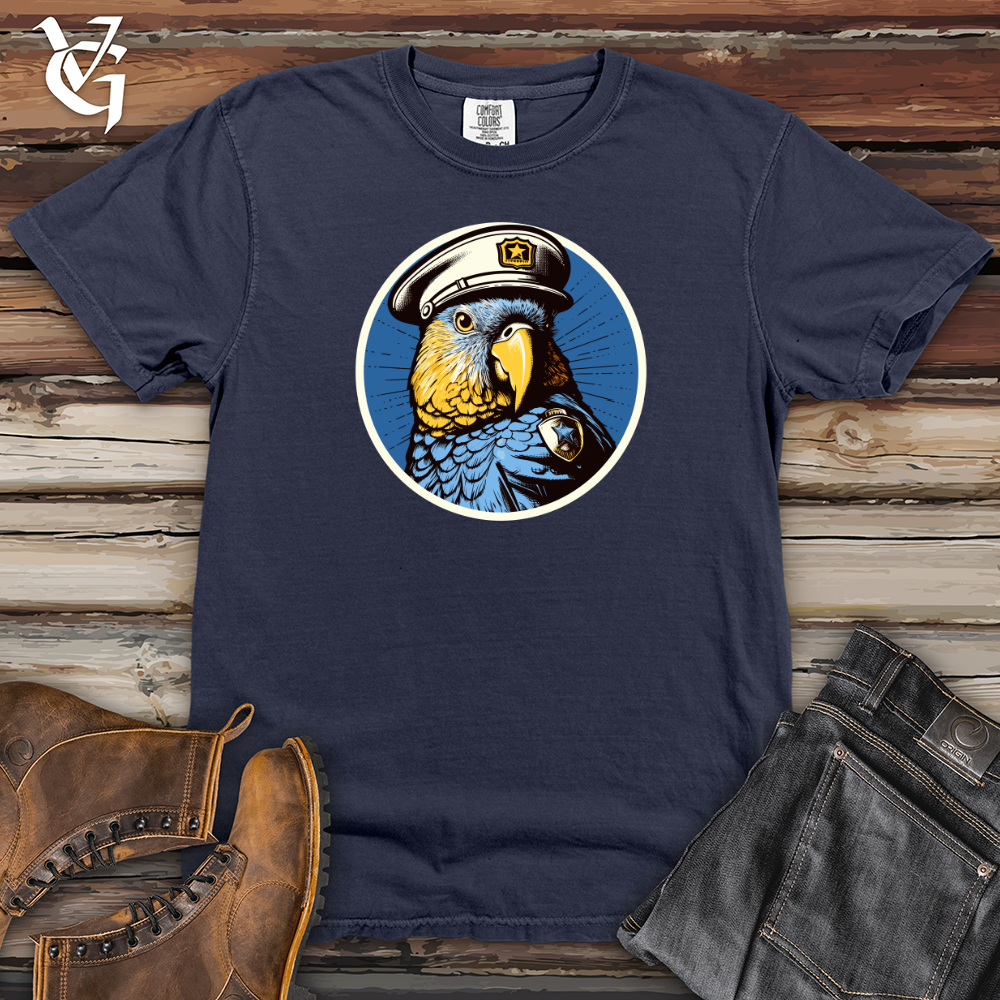 Viking Goods Winged Law Enforcer Heavy Cotton Comfort Colors Tee Navy / L