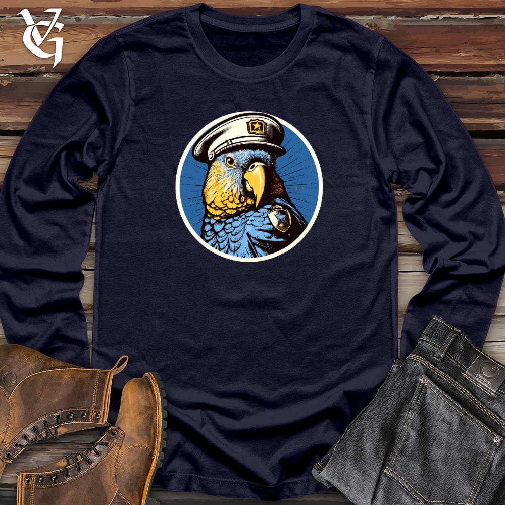 Viking Goods Winged Law Enforcer Long Sleeve Navy / L