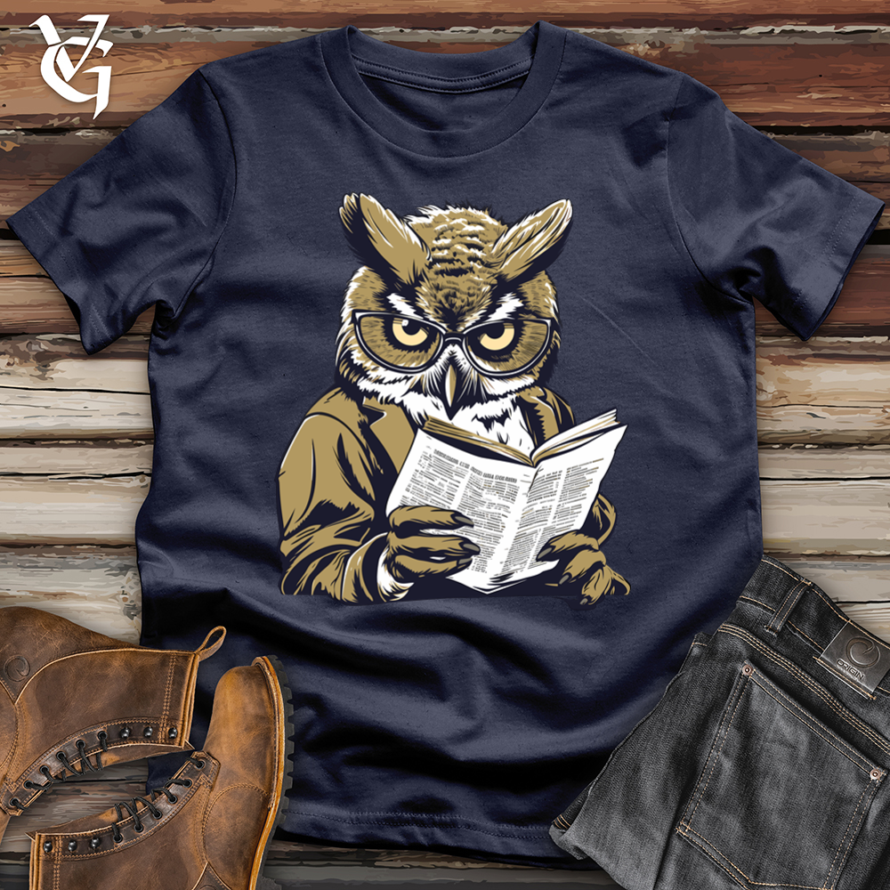 Viking Goods Wise Newsreader Softstyle Tee Navy / L