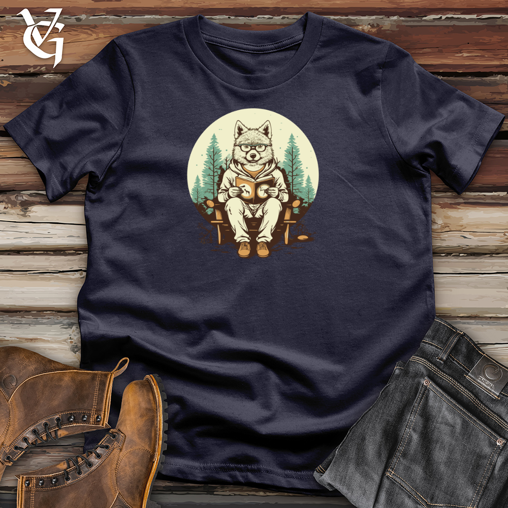 Viking Goods Wise Woods Reader Cotton Tee Navy / L