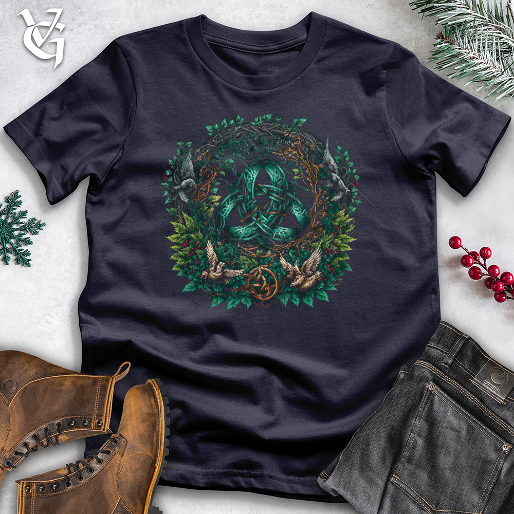 Viking Goods Wreath Cotton Tee Navy / L