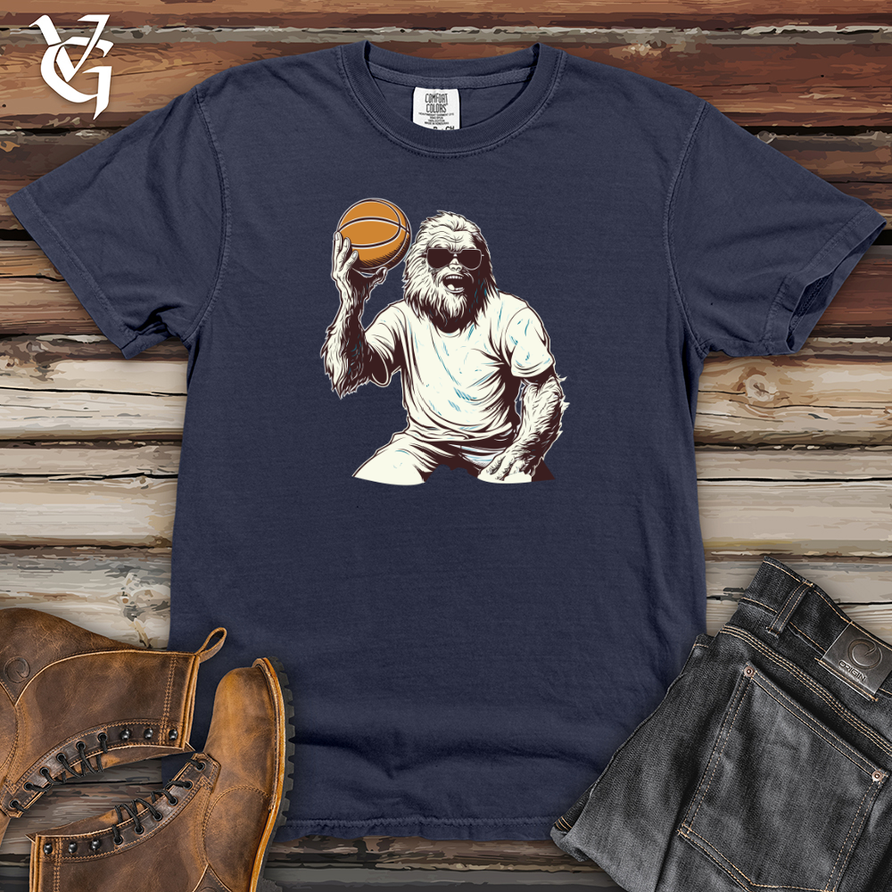 Viking Goods Yetti Hoops Heavy Cotton Comfort Colors Tee Navy / L