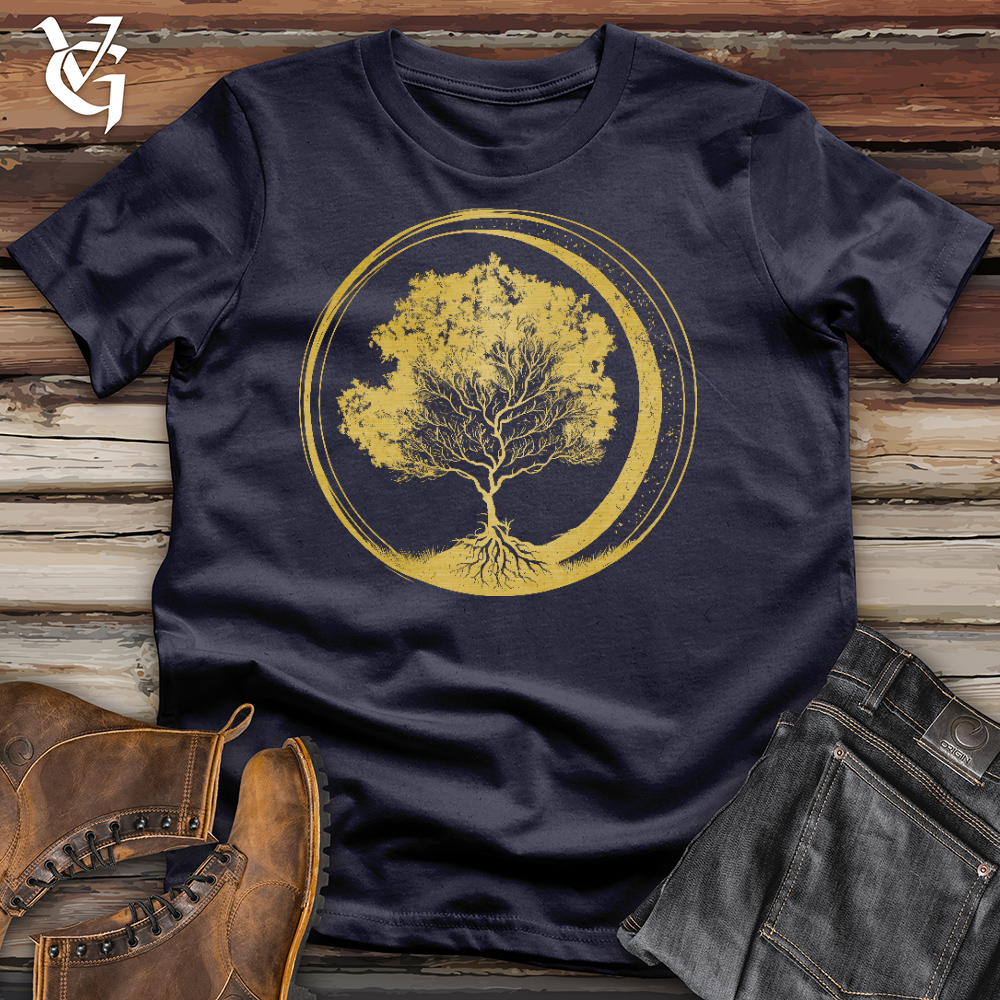 Viking Goods Zen Circle Tree Cotton Tee Navy / L