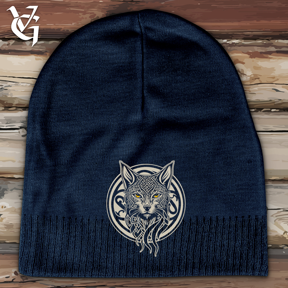 Viking Goods Lynx Cotton Beanie Navy