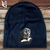 Viking Goods Owl Reading Book Cotton Beanie Navy