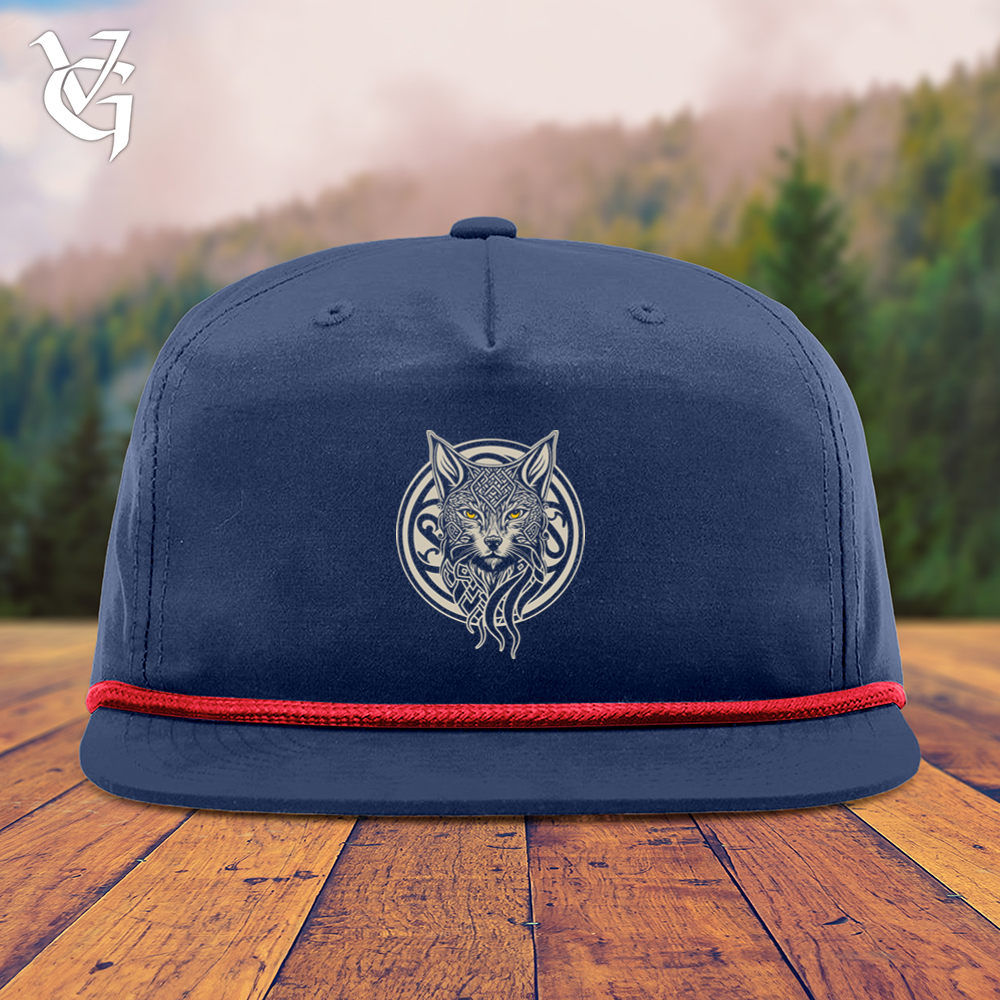 Viking Goods Lynx Snapback Cap Navy/ Red