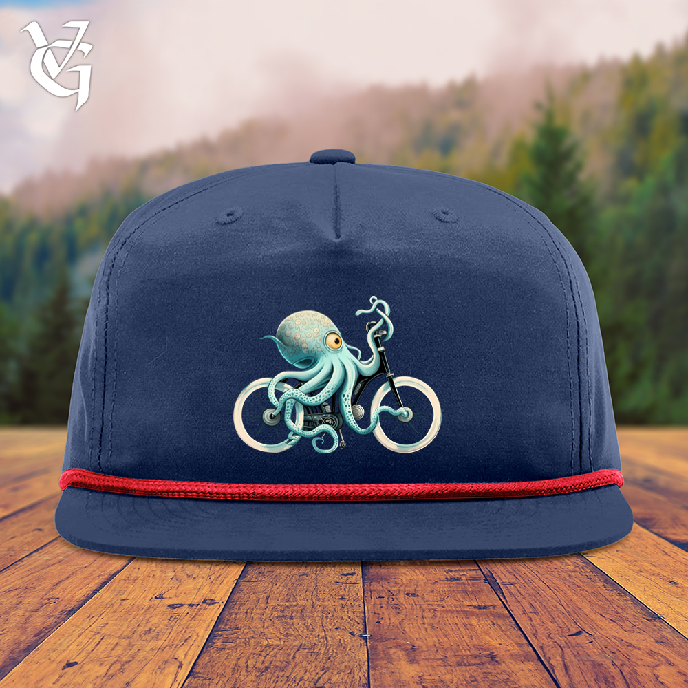 Viking Goods Octobike Snapback Cap Navy/ Red