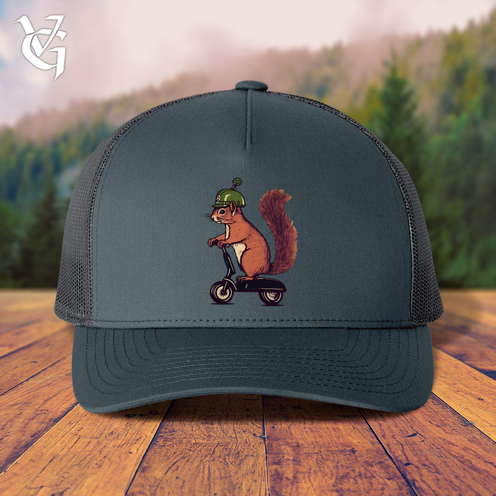 Viking Goods Squirrel Scoot Trucker Cap Navy