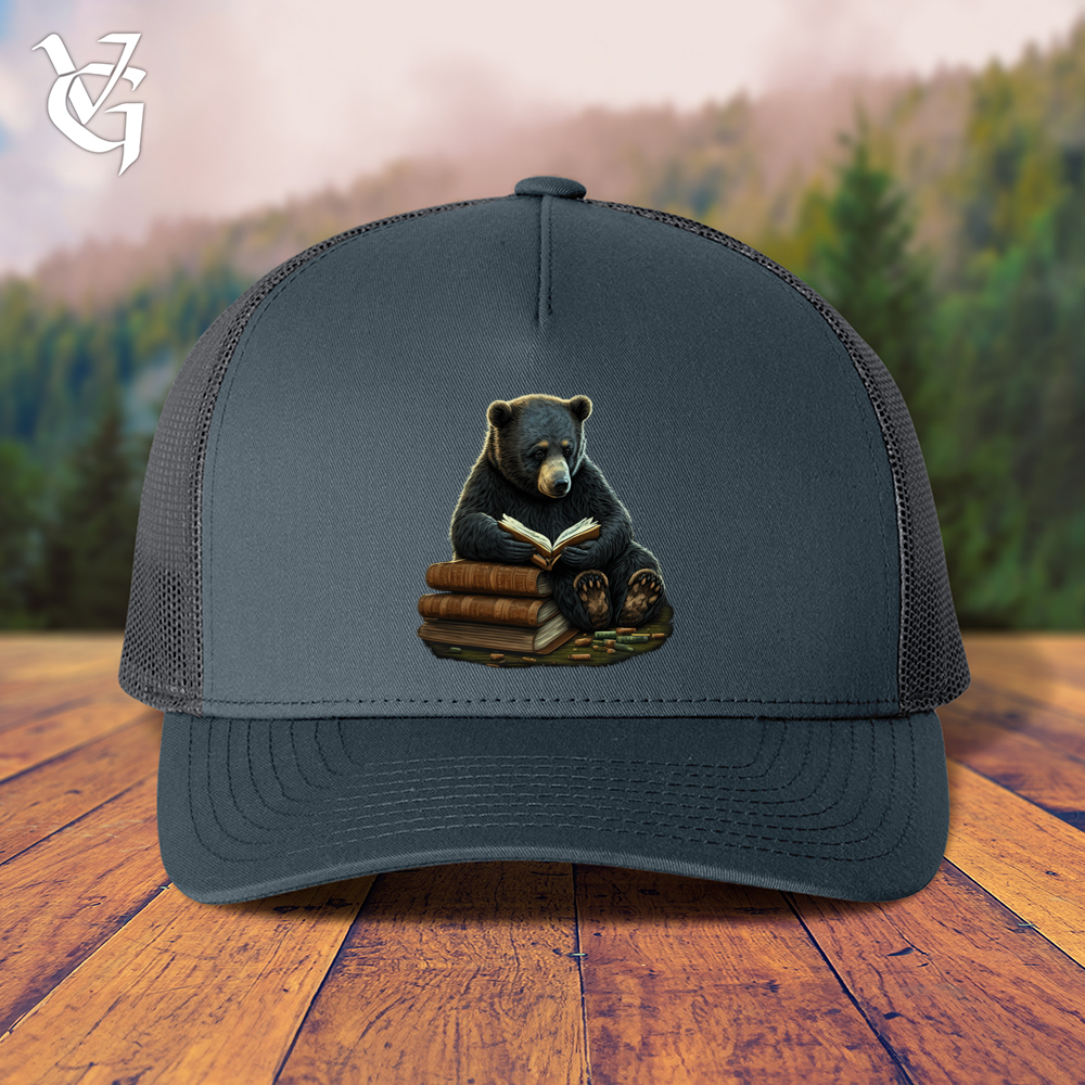 Viking Goods Studious Bear Trucker Cap Navy