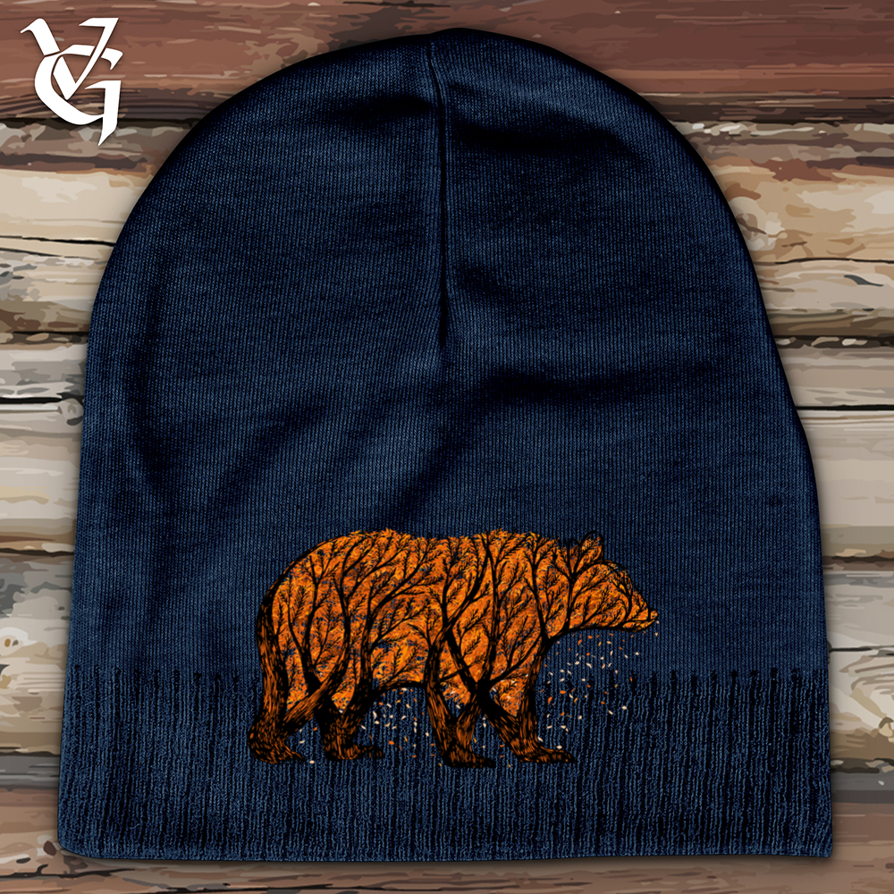 Viking Goods The Autumn Bjorn Cotton Beanie Navy