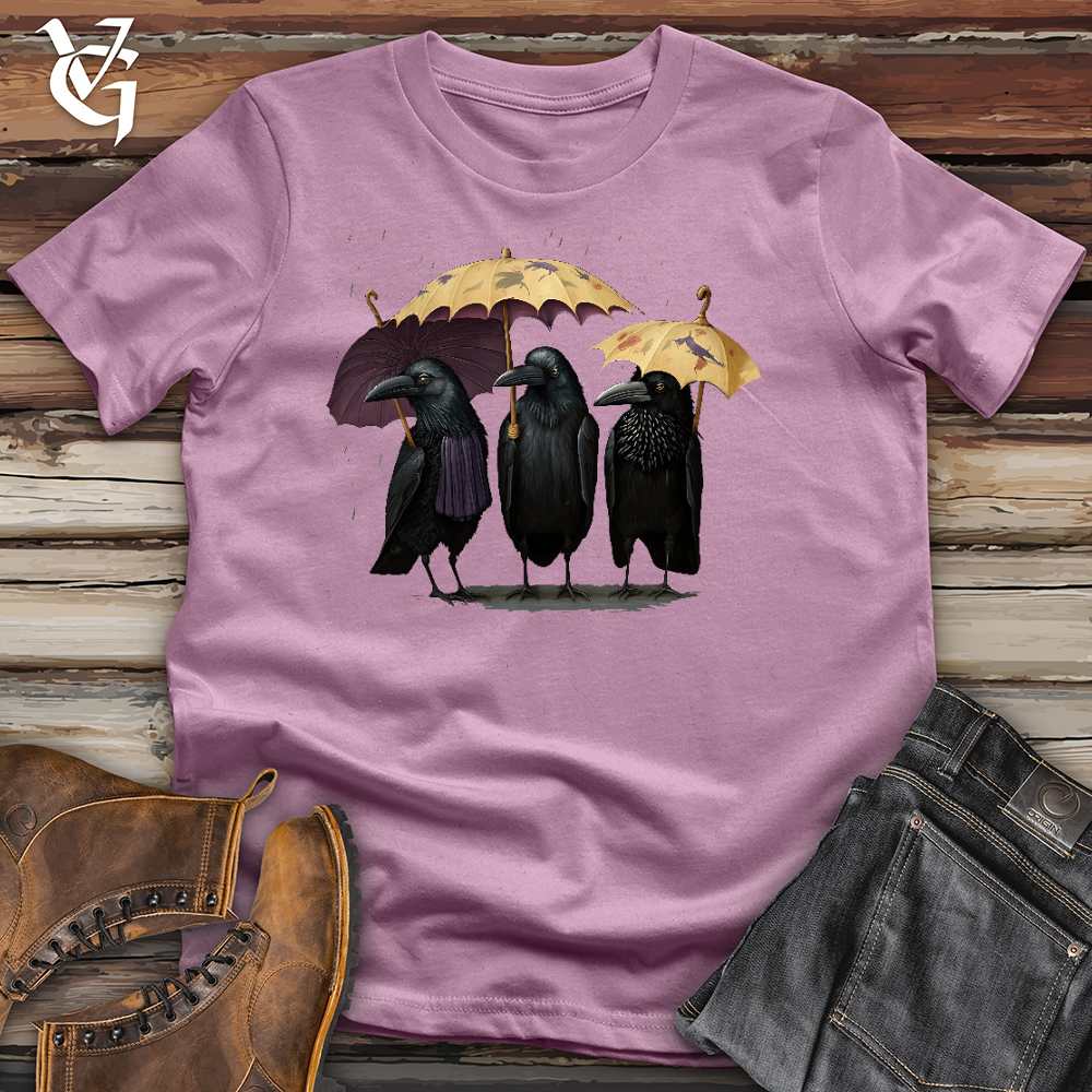 Viking Goods 3 Raven Amigos Cotton Tee Orchid / L