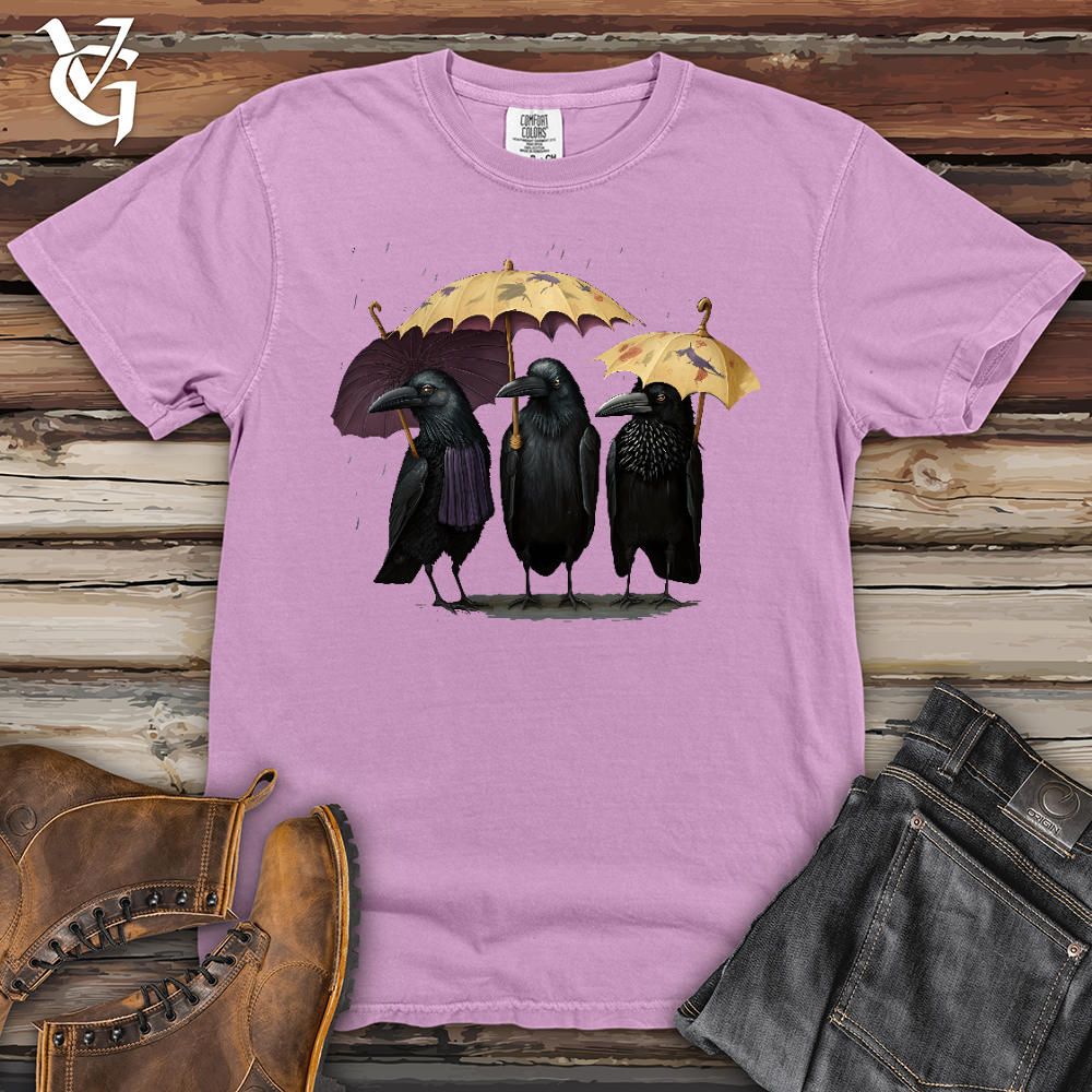Viking Goods 3 Raven Amigos Heavy Cotton Comfort Colors Tee Orchid / L