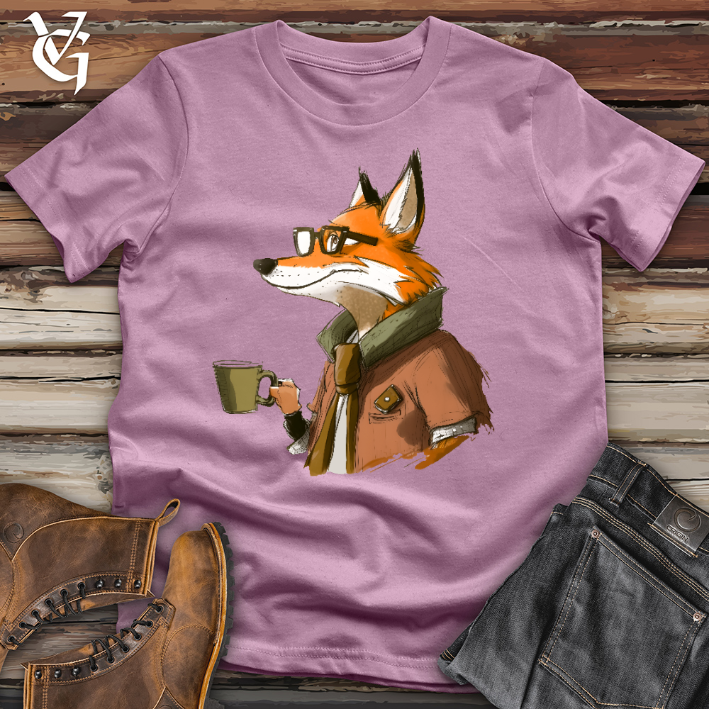 Viking Goods Corporate Fox Cotton Tee Orchid / L