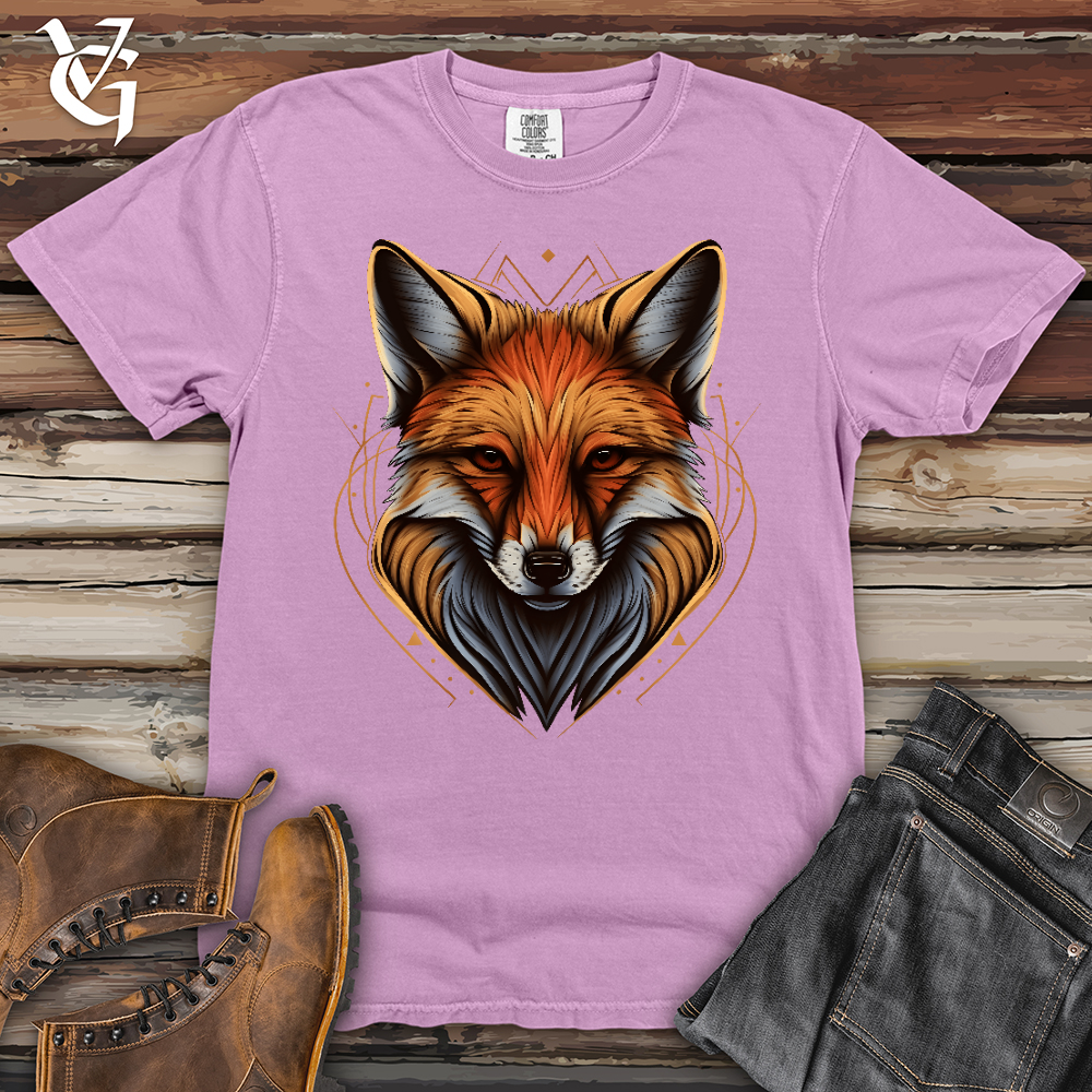 Viking Goods Cunning Fox Heavy Cotton Comfort Colors Tee Orchid / L